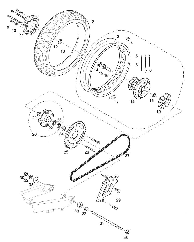 Felgenband 18